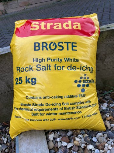Azelis Broste De Icing Salt 25kg, qty 1 bag only